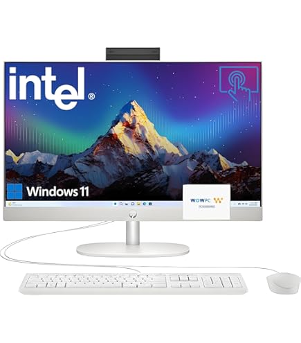 Amazon.com: HP All-in-One Desktop Computer 2024, 21.5